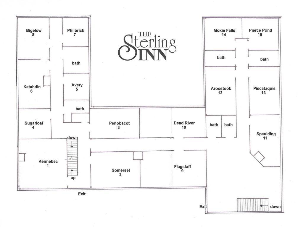 The Sterling Inn Caratunk エクステリア 写真